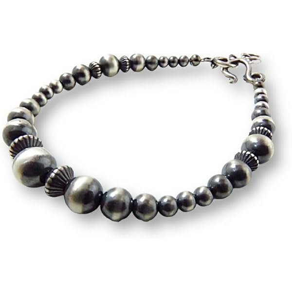 Amazon.co.jp: インディアンジュエリー ナバホパール ブレスレット